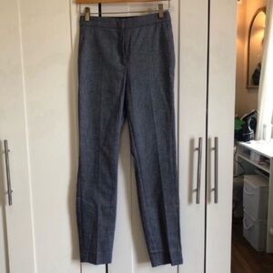 NWT Zara Blue Gray Cigarette Pants